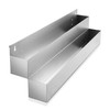 GRIDMANN 32-inch Double Tier Speed Rail - Stainless Steel Liquor