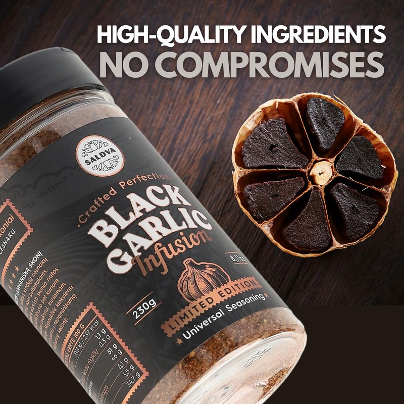 Premium Black Garlic BBQ Rub – Limited Edition Universal Seasoning
