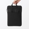 MUJI 84444586 Polyester Vertical Cushion Tablet Case 11 Black