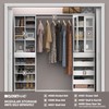 ClosetMaid Modular Shelf & Hang, Wood Organizer Adjustable Closet, Add