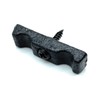 JAM2DAY Pack of 2 Black Turn Buttons/Catches With Screws For