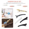 20pcs Set No Bend Hair Clips Duck Bill Clips for