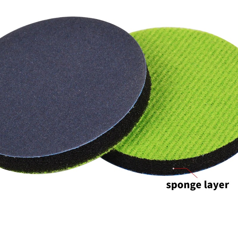 Glass Grinding Polishing Abrasive Disc Sandpaper Pads Kit for Glass
