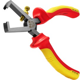 S&R VDE Stripping Pliers 160mm, 1000V VDE, Made of Chrome Vanadium Steel, phosphated