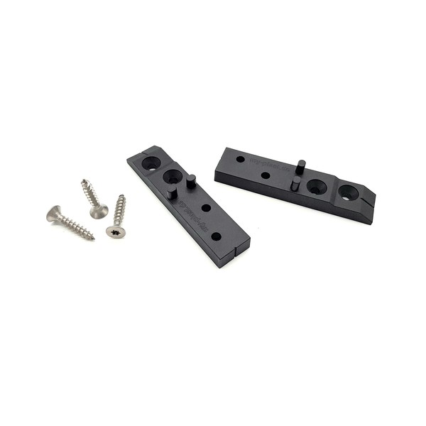 My Plast Patio Spacers - Invisible Spacers with V2A Screws