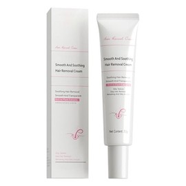 Facial Hair Removal Cream for Women - Gentle Lip & Face Depilatory with Aloe Vera, Painless Hair Remover for Sensitive Skin, Non-Greasy Formula(1.7 fl oz)