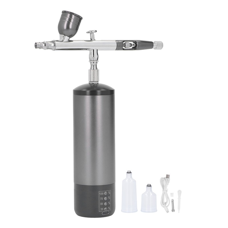 Airbrush Auto Start Stop Handheld Rechargeable Cordless Air Compressor Spray