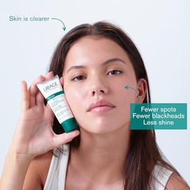 Uriage Hyseac 3-regul 40ml - Cuidado global panti-imperfecciones con ácido salicílico y AHA - Sin parabenos y oil free, no comedogénico - recomendado por dermatólogos