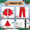 MNKXL Plus Size Santa Claus Costume for Adult,Classic 5PCS Santa