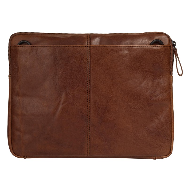 Spikes & Sparrow 021810 Laptop Sleeve Genuine Leather Document Case