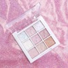 Eye Shadow Palette Makeup,Pink White Purple Glitter Shimmer Sparkle Warm