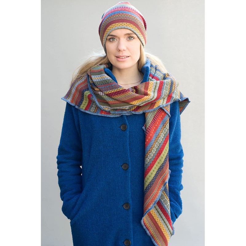 invero, Merino Sissi Hat 100% Wool, jeans colour