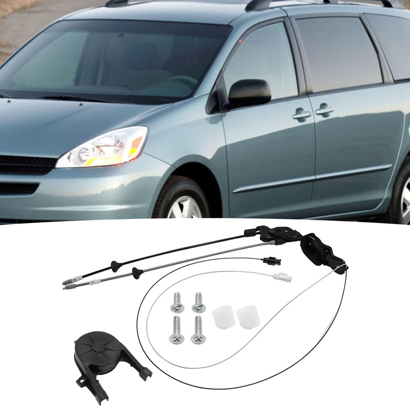 Saihisday 8562008042 Rear Passenger Side Sliding Door Cable Repair Kit