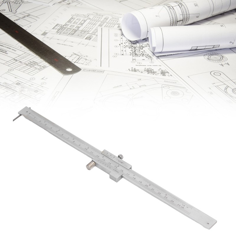 Stainless Steel Vernier Caliper Parallel Marking Gauge Caliper Measuring Scribing