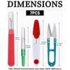 TPZORJX Seam Ripper, Seam Ripper, Seam Ripper Set with Protective