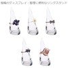 ColorfylCoco 5 Pcs Acrylic Ring Stand Cone Ring Holder Ring