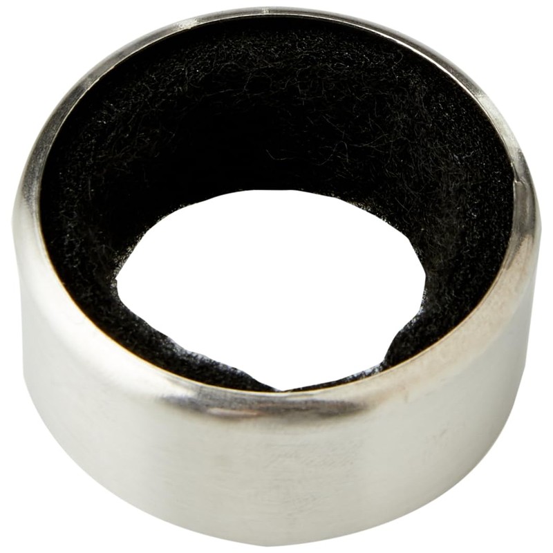 BarCraft KCBCCOLLARCD Wine Drip Ring, Velvet Lined, Stainless Steel, 4
