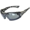 Bolle Volley HA-1 RUSH PLUS PLATINUM Excellent Anti-Fog Black / OD Specs of Land Image Smoke