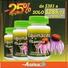Anahuac | Equinacea con Vitamina C l Pack 3 Frascos