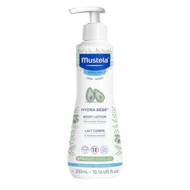 Loción corporal Mustela Hydra para bebé – Loción hidratante de uso diario con aceite natural de aguacate, jojoba y girasol – Varias presentaciones