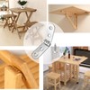 20 Pcs 180 Degree Hinges,Small Folding Flip Hinges for Wood,Cabinet,Cupboard