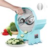 VEVOR Manual Vegetable Fruit Slicer, 0-0.5"/0-12mm Thickness Adjustable Commercial Slicer