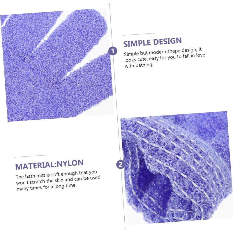 Guantes Exfoliantes de Baño SOESFOUFU 12 Piezas para Adulto