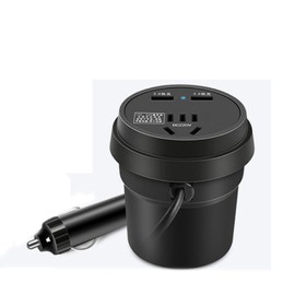 150W Car Power Inverter, DC 12V to AC Converter, QC3.0 Fast Charging Port and 1 AC Socket for Laptop Mobile Phones Converter