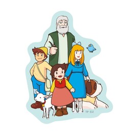 Alpine Girl Heidi Sticker (All Set) AH-SE003