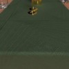 Luxury Green Table Runner 40 x 180 cm Soleil d'ocre