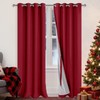 XWZO - Cortinas opacas con sombreado completo de 45 pulgadas