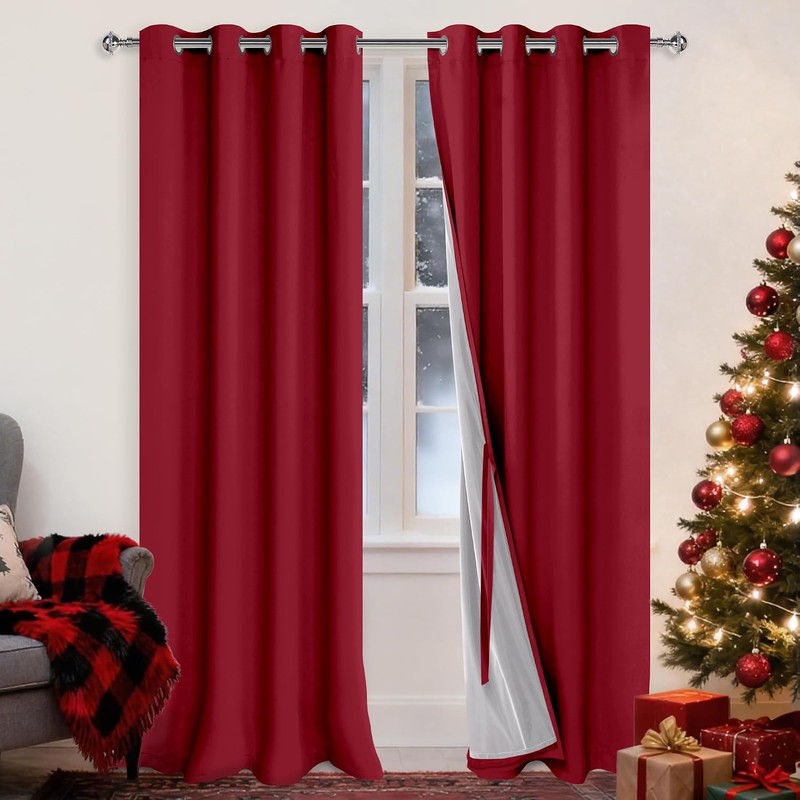 XWZO - Cortinas opacas con sombreado completo de 45 pulgadas