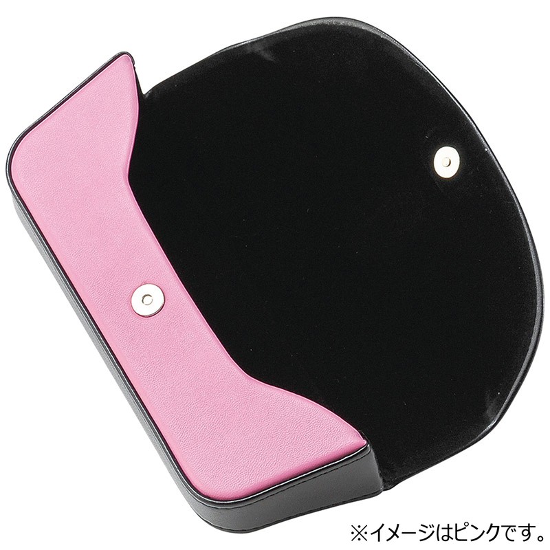 Megan 2142-03 Glamorous Elegant Bag Style Glasses Case, Pink