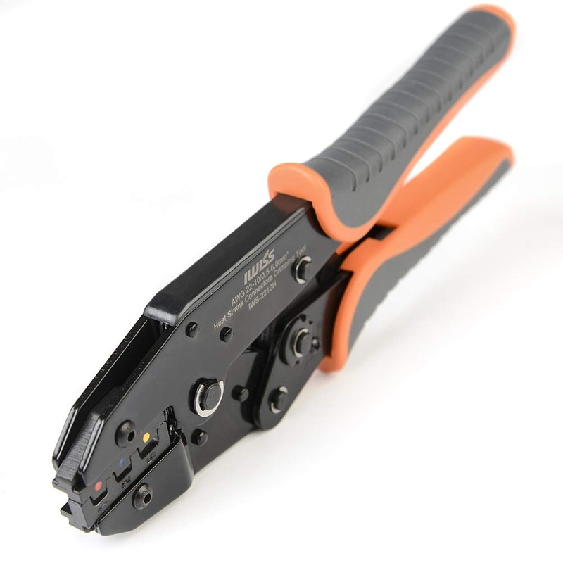 IWISS IWS-2210H Waterproof Crimping Terminal Crimping Sleeve Crimping Tool Ratchet