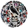 50PCS Funny Crow Stickers, Cool Raven Bird Stickers for Kids