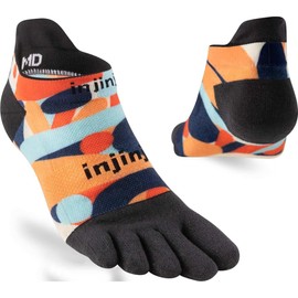 Injinji Artist Designed No-Show Socks L