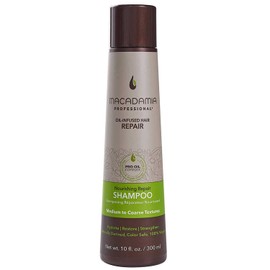 Macadamia Professional Nourishing Moisture Shampoo - 10oz. - Medium to Coarse Hair Textures - Moisturizes & Strengthens - With Argan Oil - Sulfate, Gluten & Paraben Free, Safe for Color-Treated Hair