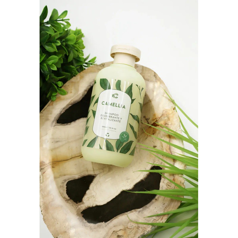Set Shampoo Y Acondicionador Camellia Anticaida Hidratacion