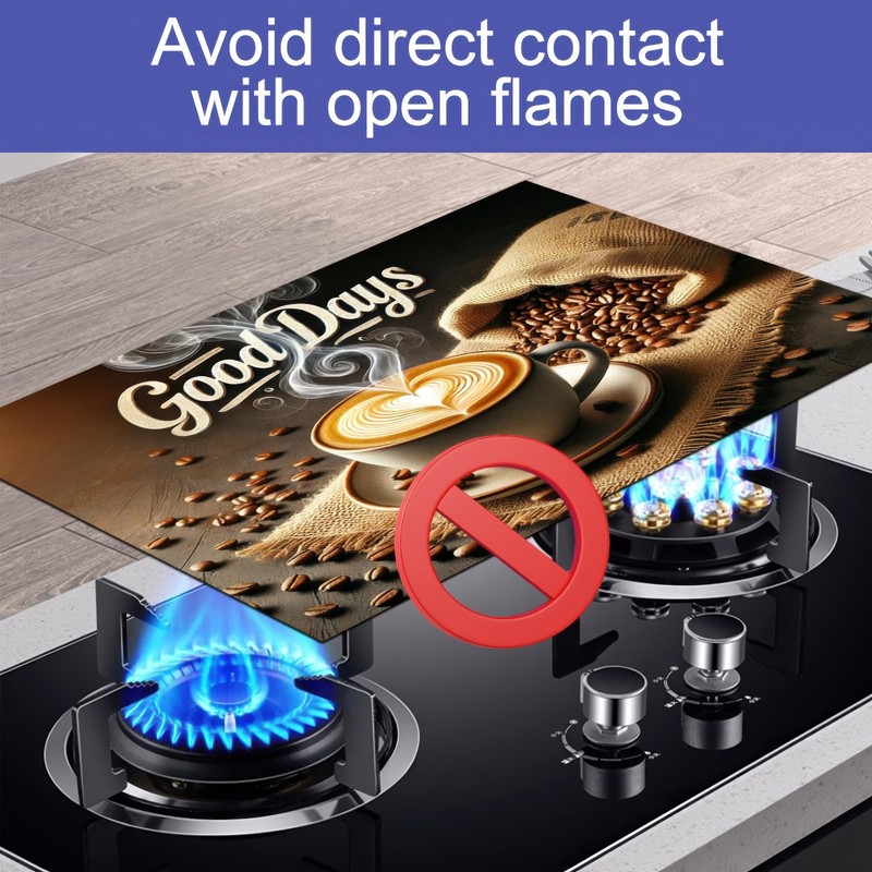 HOMETITUTE Stove Top Cover for Electric 28x20 Inch Diatomite Good