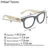 PiWear Toronto Motorcycle Goggles