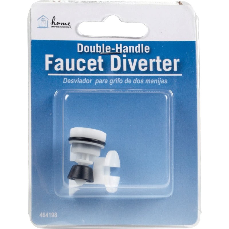 Home Impressions 2-Piece Double Handle Faucet Diverter