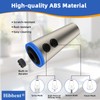 Hibbent Pull Down Kitchen Faucet Head Replacement, 4 Function LED