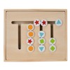 Children Educational Toy Four Color Wooden Blocks Logical Thinking Training