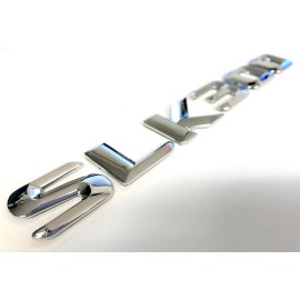 Unbranded #1 CHROME SLK300 REPLACEMENT FOR MERCEDES REAR TRUNK EMBLEM BADGE NAME DECAL LID