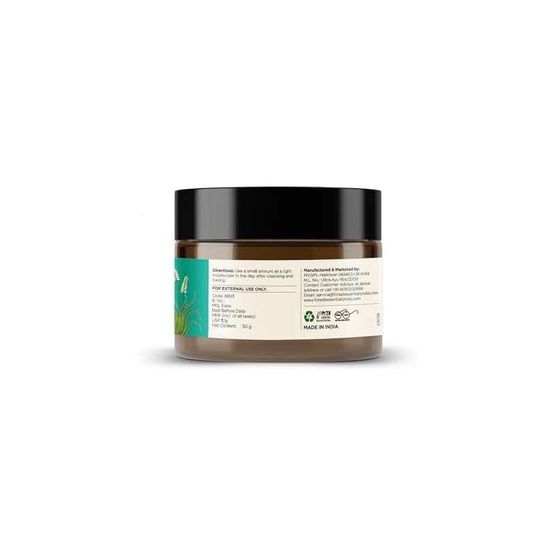 Forest Essentials Pure Aloe Vera Light Hydrating Gel, 50g