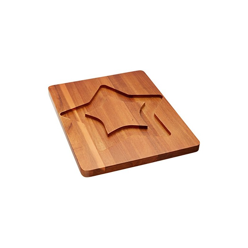 Lenox Star Cracker and Cheese Board, Brown