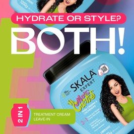 SKALA SKALA Mais Cachos for hair type 3ABC - 2 IN 1 Conditioning Treatment Cream & Cream To Comb 35.2oz