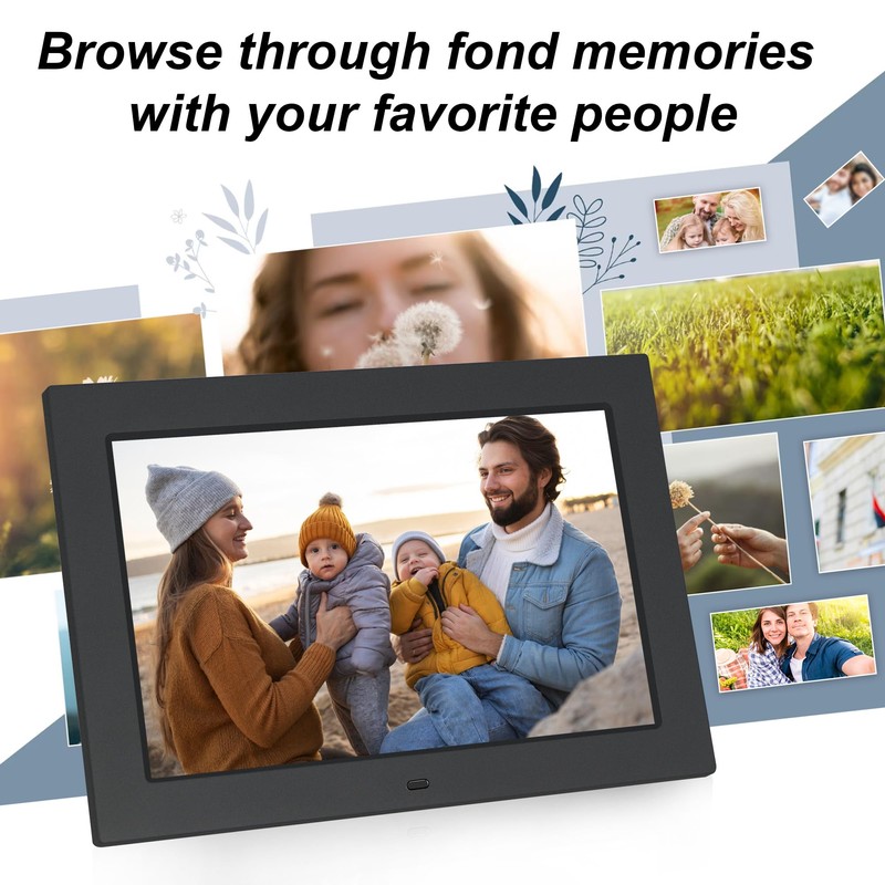 Golony 10.1-inch Digital Photo Frame, 1920x1200 High Definition IPS Screen,
