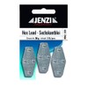 Jenzi Casket-/Hex Lead Weights, 120g 1 pcs.