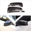 car-attention Carbon Fiber Rearview Mirror Cover Frame Cap For Benz